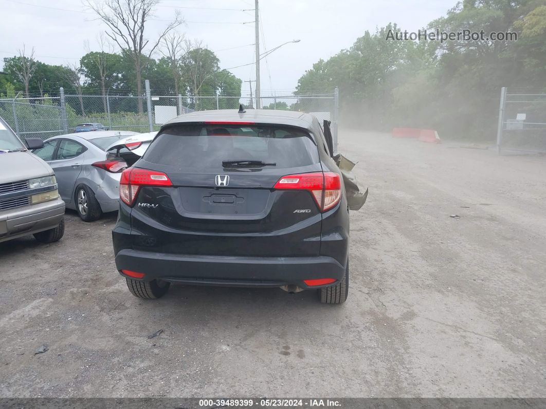 2016 Honda Hr-v Ex Black vin: 3CZRU6H50GM739126