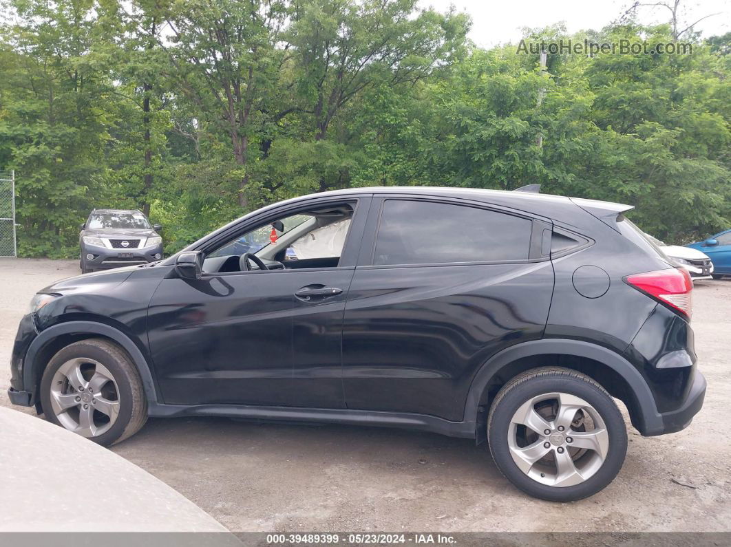 2016 Honda Hr-v Ex Black vin: 3CZRU6H50GM739126