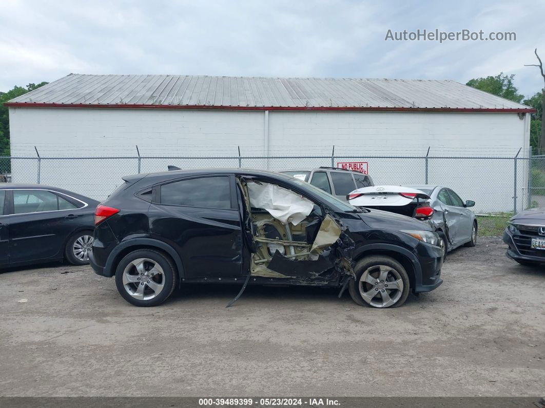 2016 Honda Hr-v Ex Black vin: 3CZRU6H50GM739126