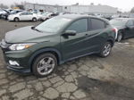 2016 Honda Hr-v Ex Зеленый vin: 3CZRU6H50GM765922