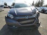 2018 Honda Hr-v Ex Gray vin: 3CZRU6H50JM723872