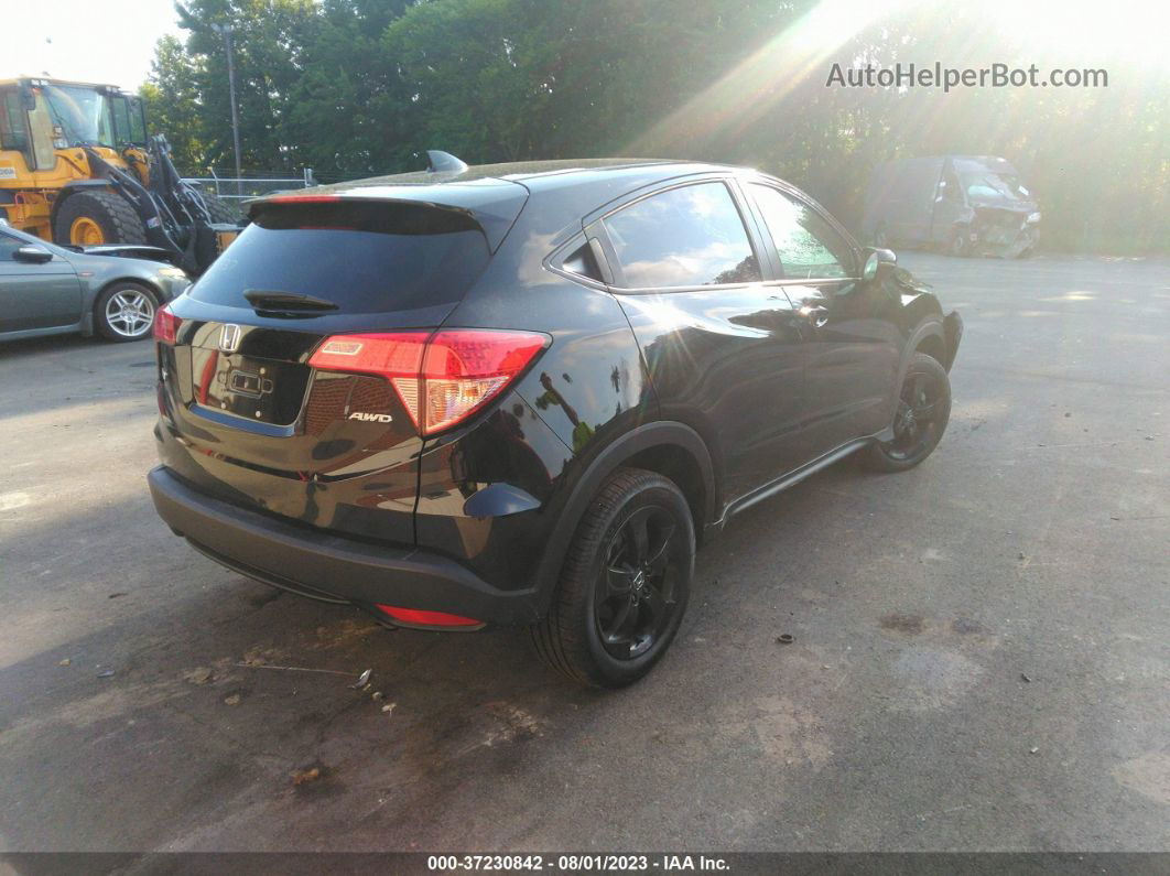 2018 Honda Hr-v Ex Black vin: 3CZRU6H50JM727937