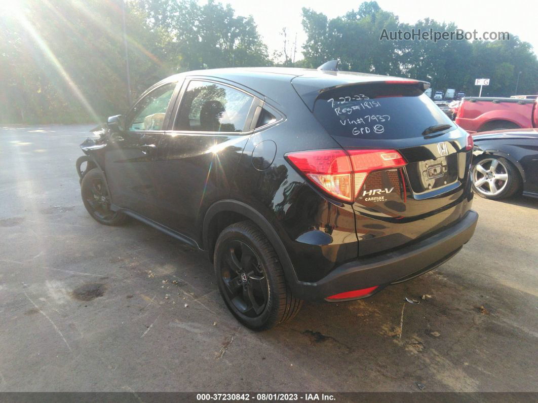 2018 Honda Hr-v Ex Black vin: 3CZRU6H50JM727937