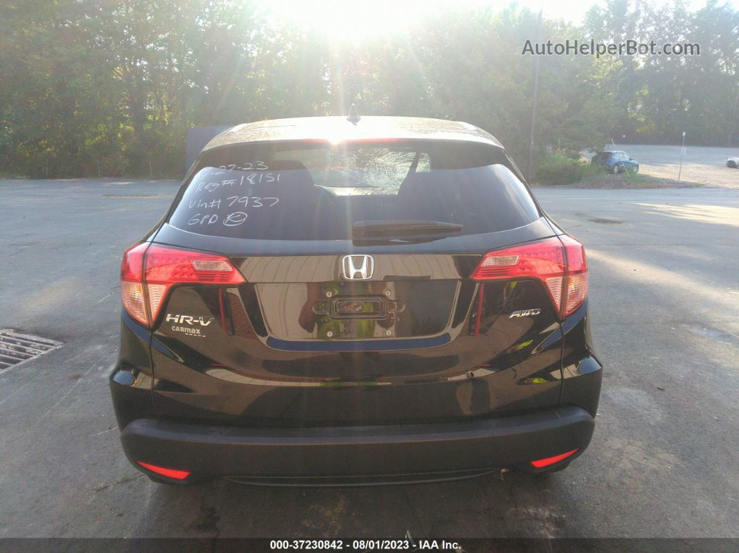 2018 Honda Hr-v Ex Black vin: 3CZRU6H50JM727937