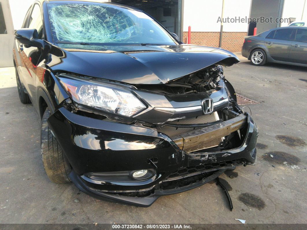 2018 Honda Hr-v Ex Black vin: 3CZRU6H50JM727937