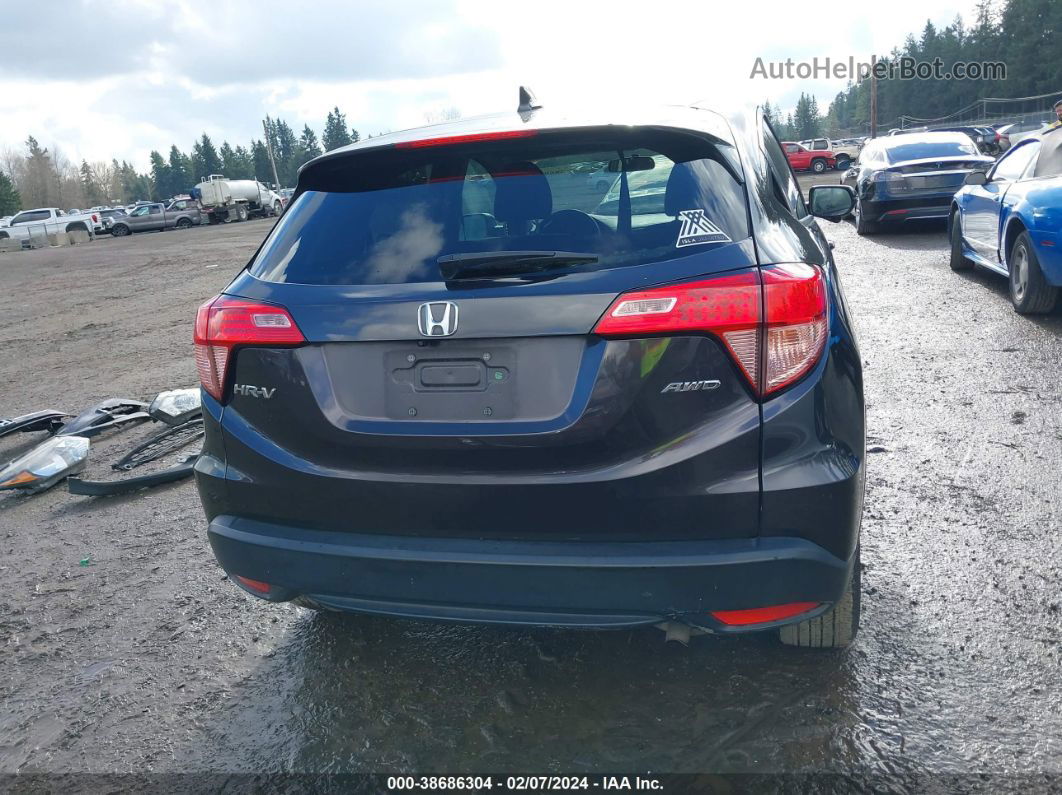 2018 Honda Hr-v Ex Black vin: 3CZRU6H50JM730563