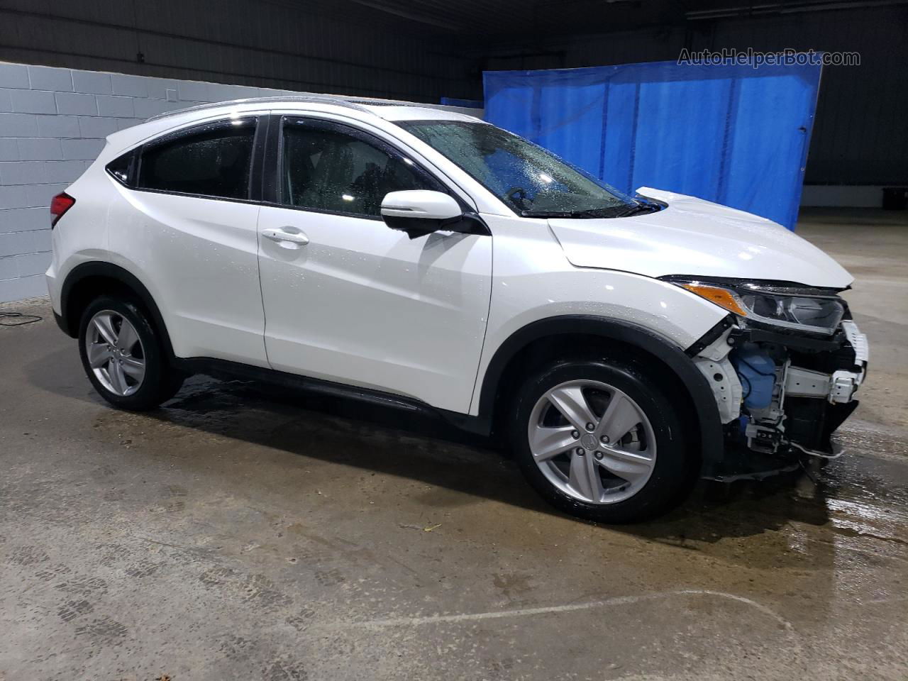 2019 Honda Hr-v Ex Белый vin: 3CZRU6H50KM715949