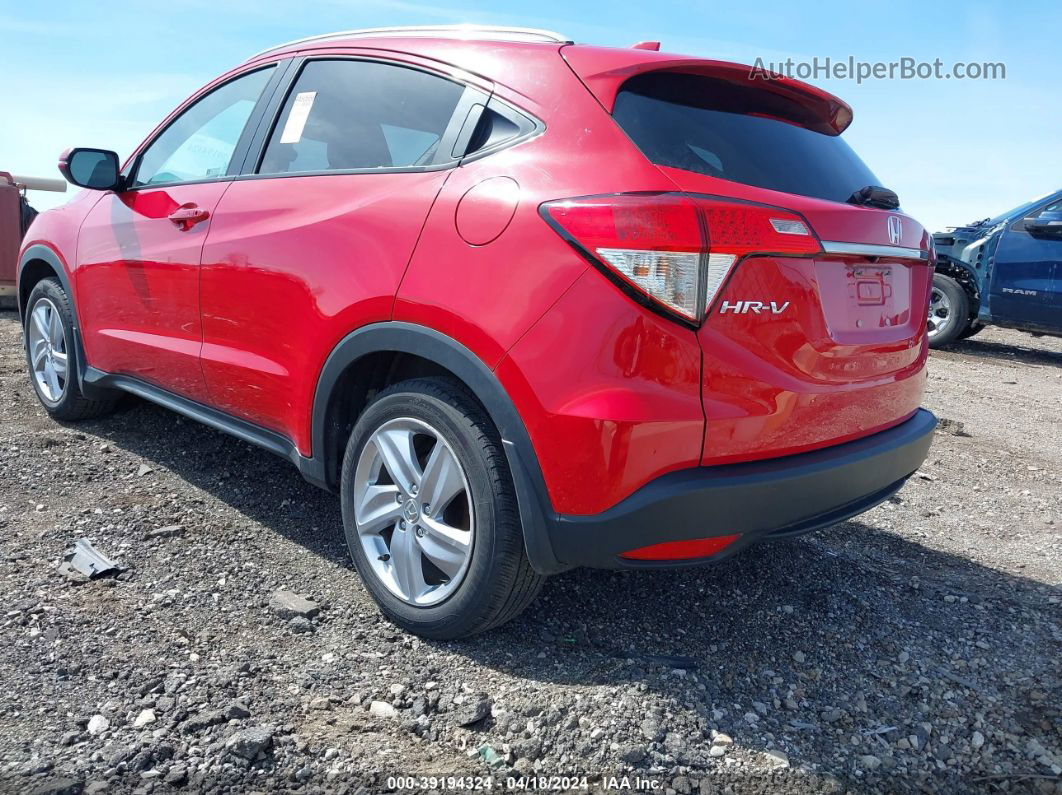 2019 Honda Hr-v Ex Red vin: 3CZRU6H50KM718527