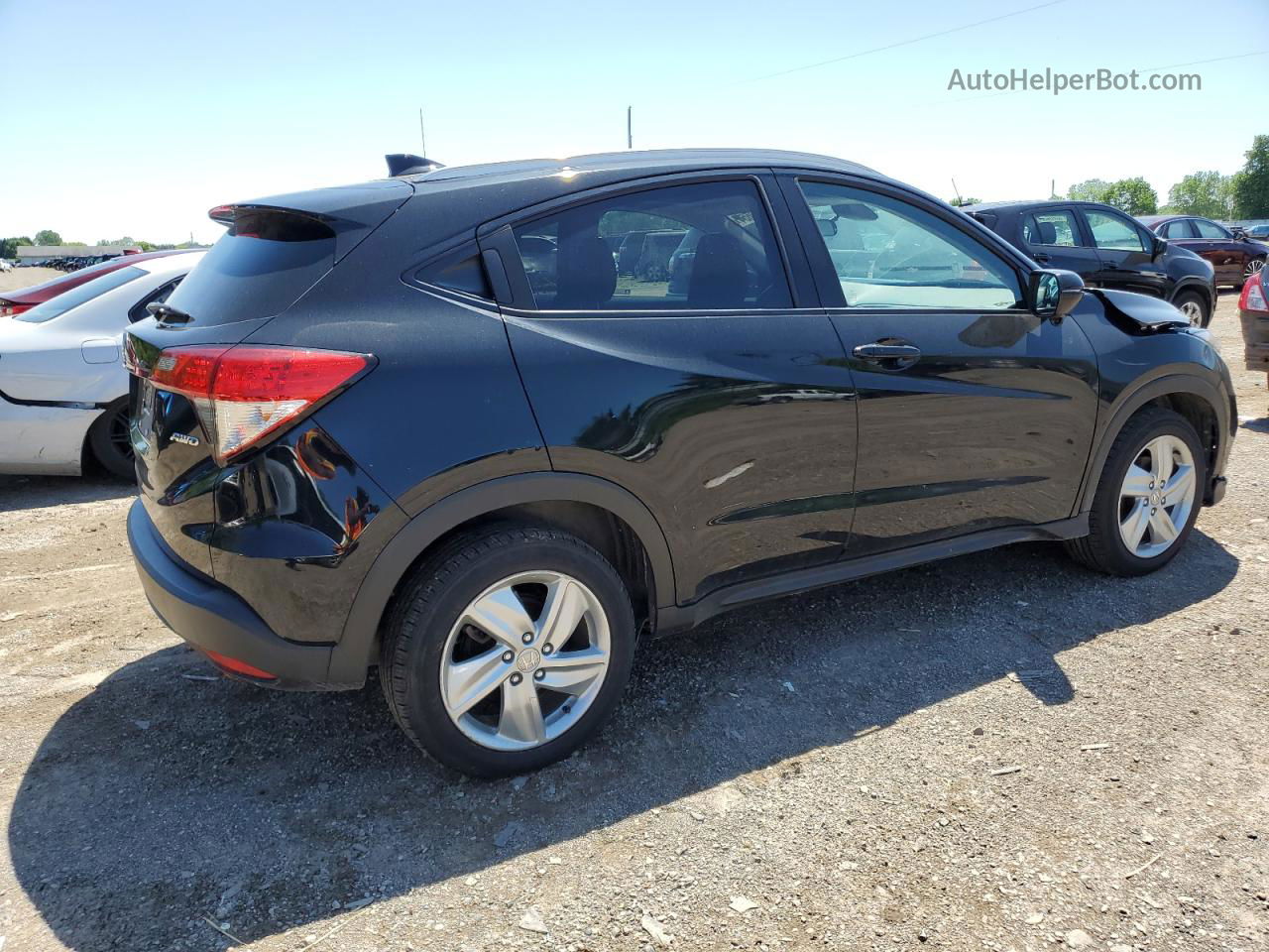 2019 Honda Hr-v Ex Black vin: 3CZRU6H50KM722125