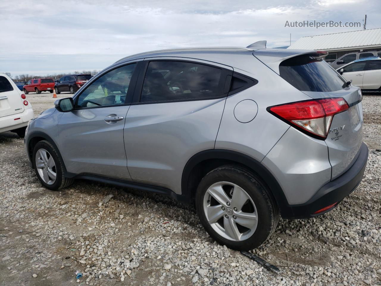 2019 Honda Hr-v Ex Silver vin: 3CZRU6H50KM722576