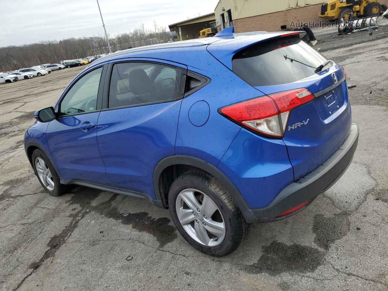 2019 Honda Hr-v Ex Blue vin: 3CZRU6H50KM729768