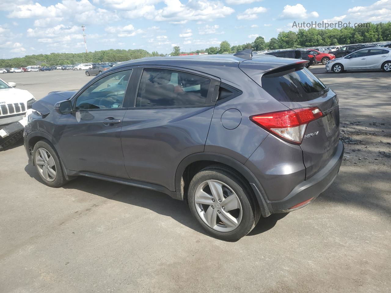 2019 Honda Hr-v Ex Charcoal vin: 3CZRU6H50KM741399