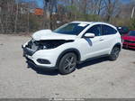 2021 Honda Hr-v Awd Ex White vin: 3CZRU6H50MM718062