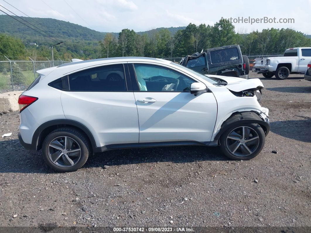 2021 Honda Hr-v Ex White vin: 3CZRU6H50MM752387