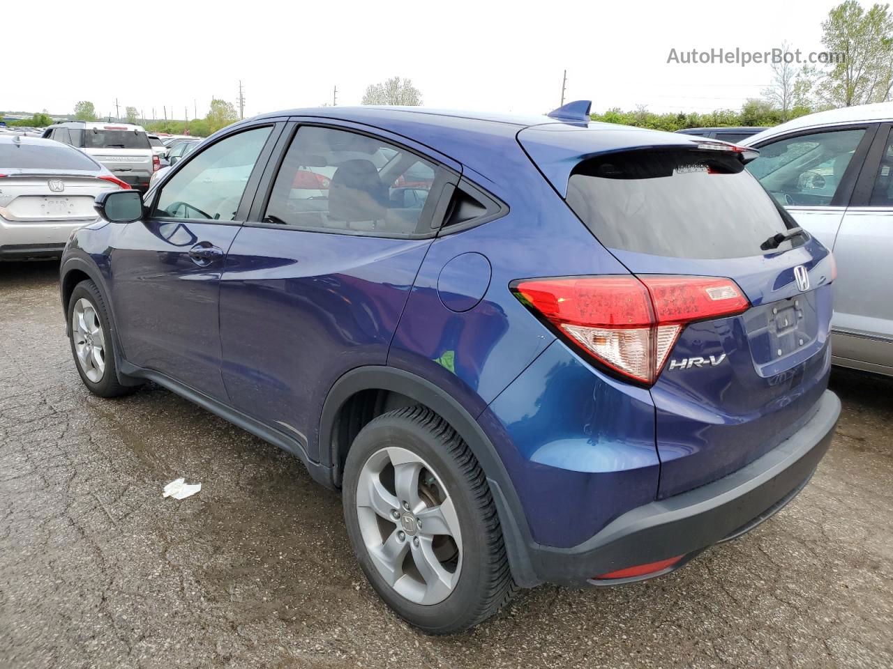 2016 Honda Hr-v Ex Blue vin: 3CZRU6H51GM706636