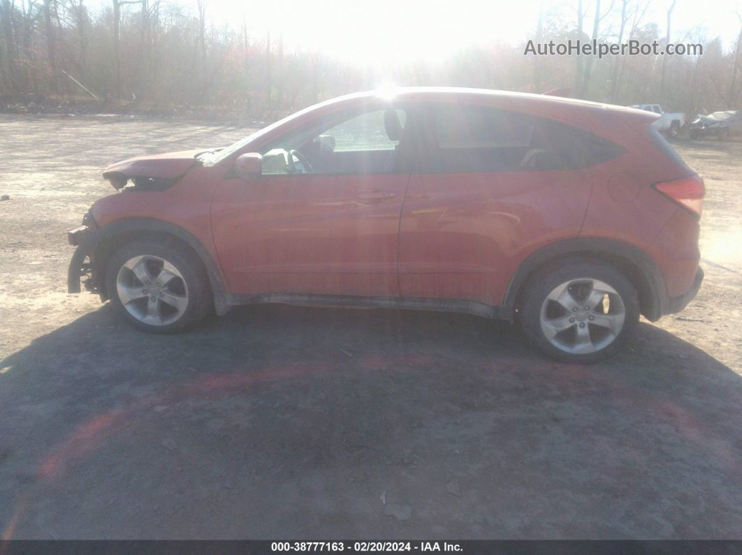 2016 Honda Hr-v Ex Red vin: 3CZRU6H51GM740365