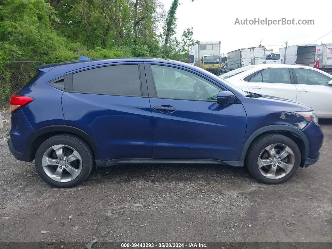 2017 Honda Hr-v Ex Blue vin: 3CZRU6H51HM718089