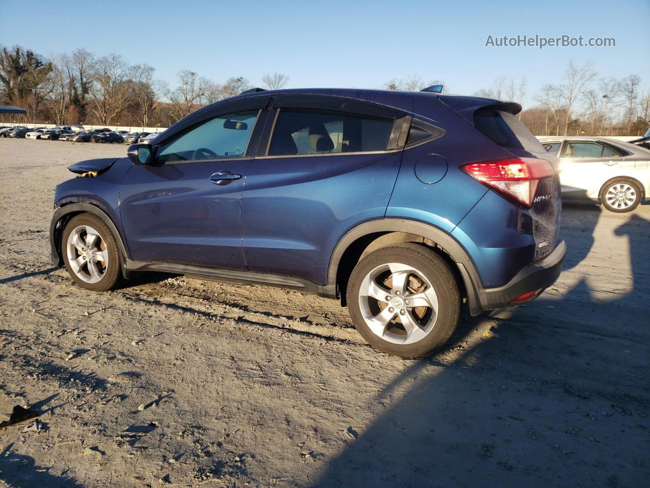 2017 Honda Hr-v Ex Синий vin: 3CZRU6H51HM731652