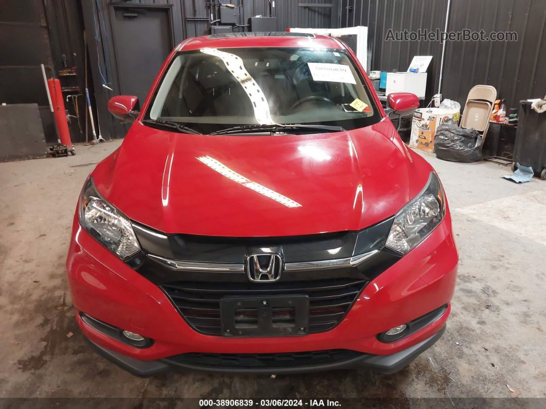 2018 Honda Hr-v Ex Red vin: 3CZRU6H51JG700258