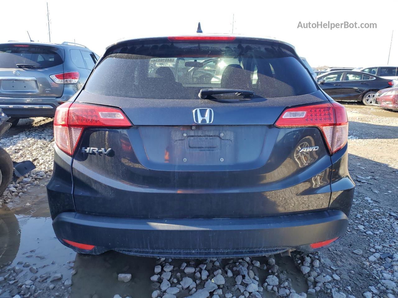 2018 Honda Hr-v Ex Black vin: 3CZRU6H51JG713401