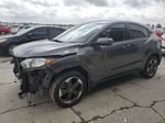 2018 Honda Hr-v Ex Gray vin: 3CZRU6H51JG717349