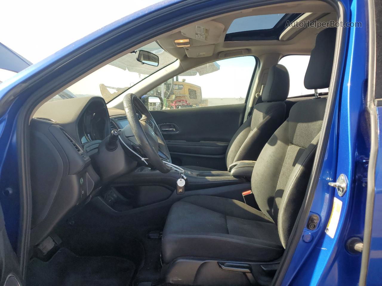 2018 Honda Hr-v Ex Blue vin: 3CZRU6H51JM715568