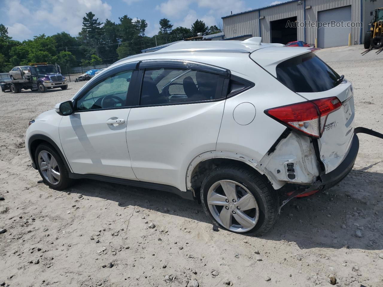 2019 Honda Hr-v Ex Белый vin: 3CZRU6H51KM705740