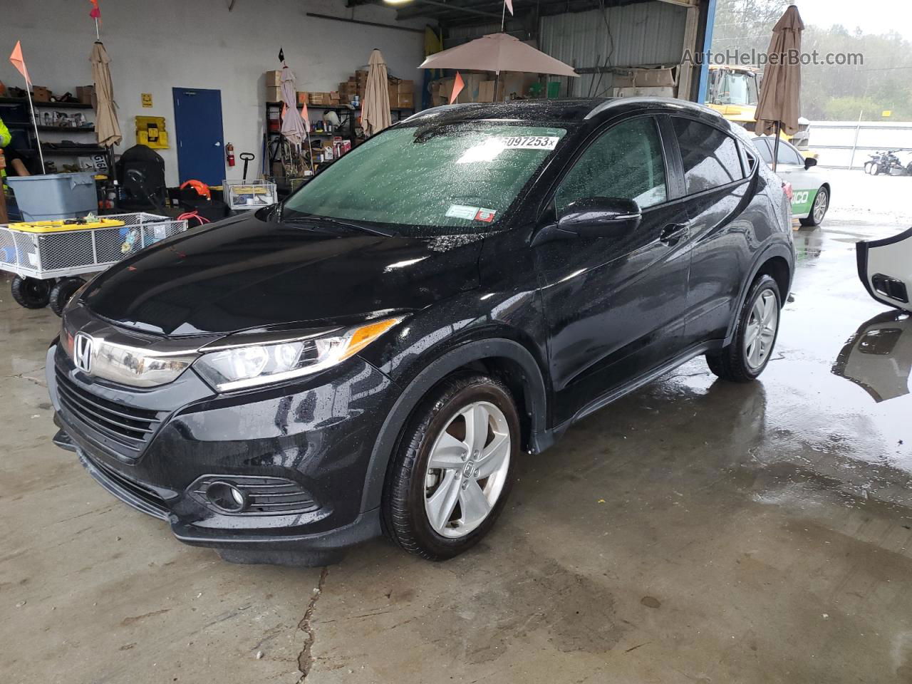 2019 Honda Hr-v Ex Black vin: 3CZRU6H51KM706449