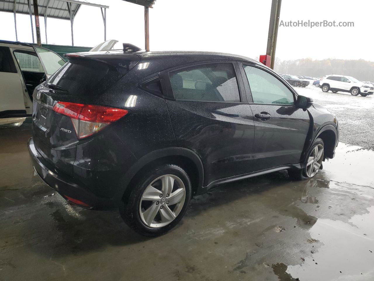 2019 Honda Hr-v Ex Black vin: 3CZRU6H51KM706449