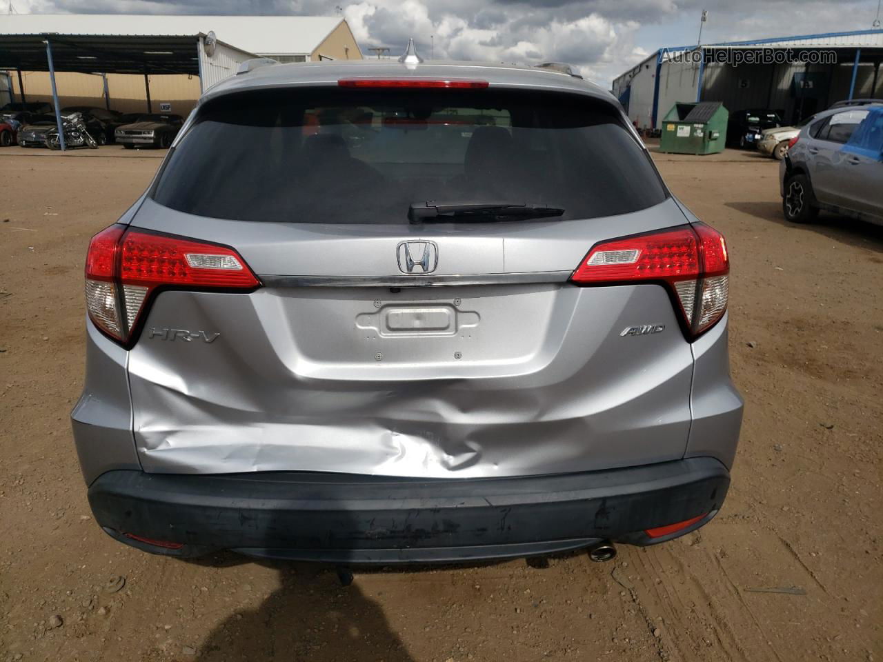 2019 Honda Hr-v Ex Серебряный vin: 3CZRU6H51KM713739