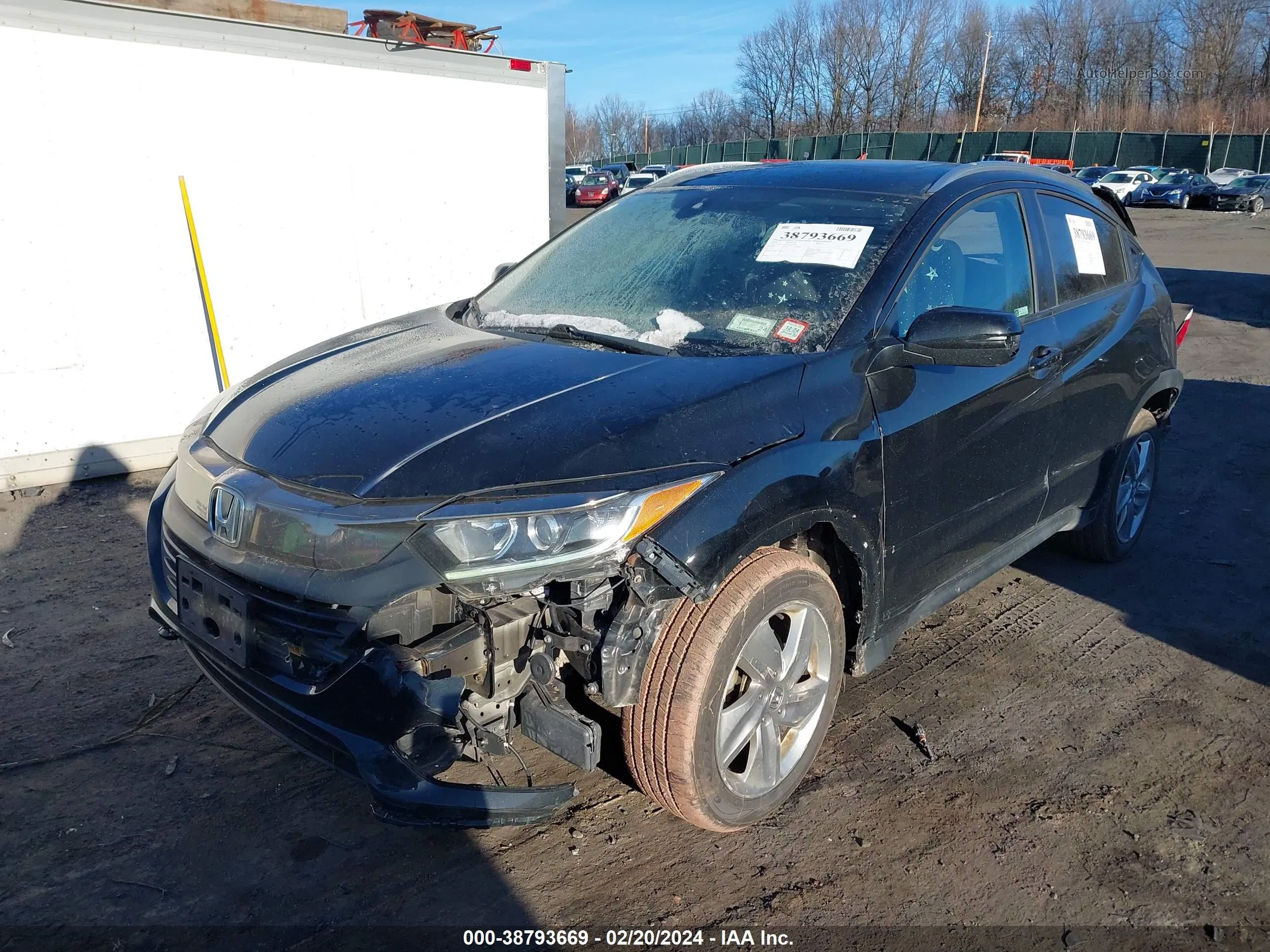 2019 Honda Hr-v Ex Black vin: 3CZRU6H51KM716771
