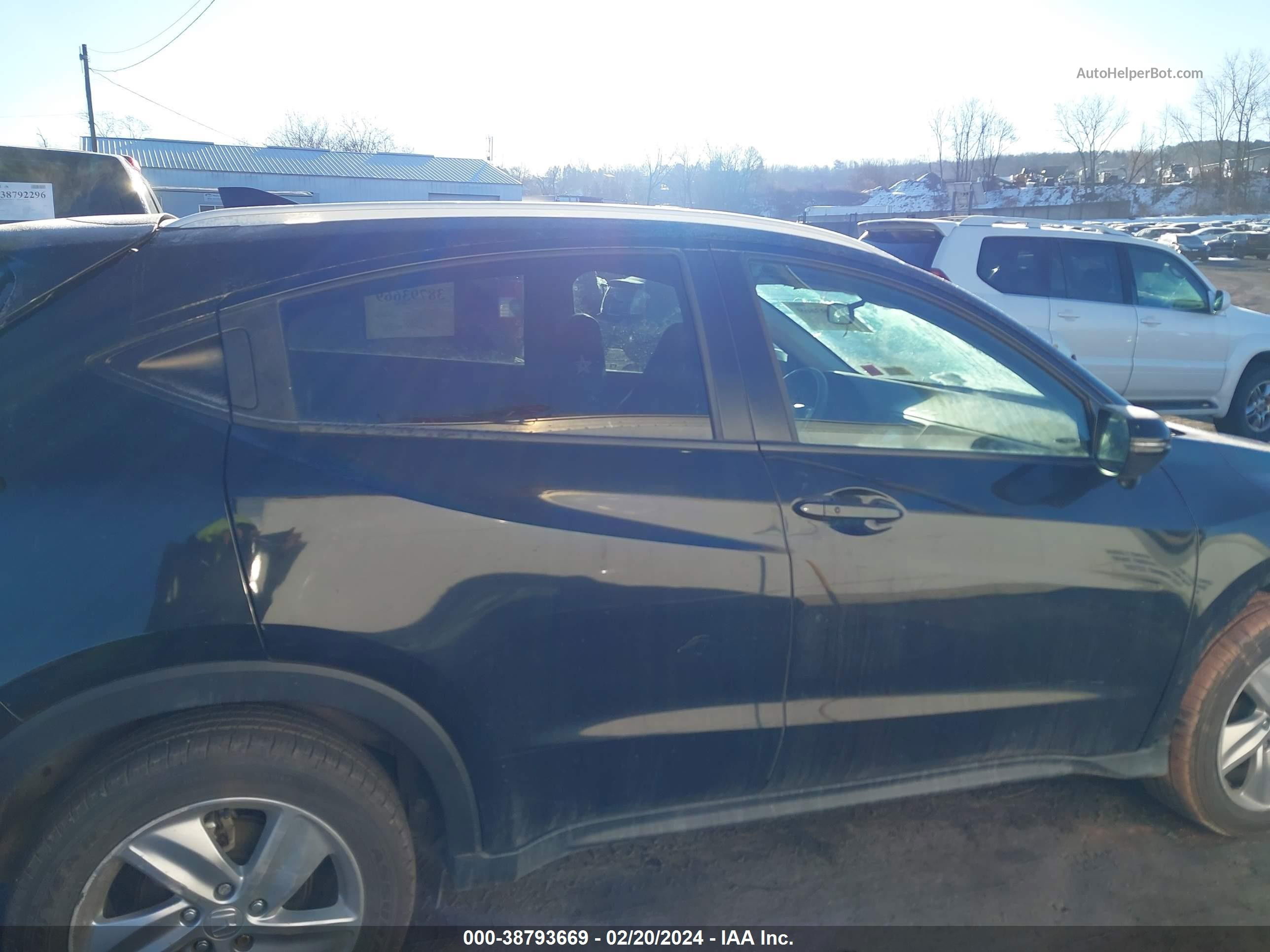2019 Honda Hr-v Ex Black vin: 3CZRU6H51KM716771