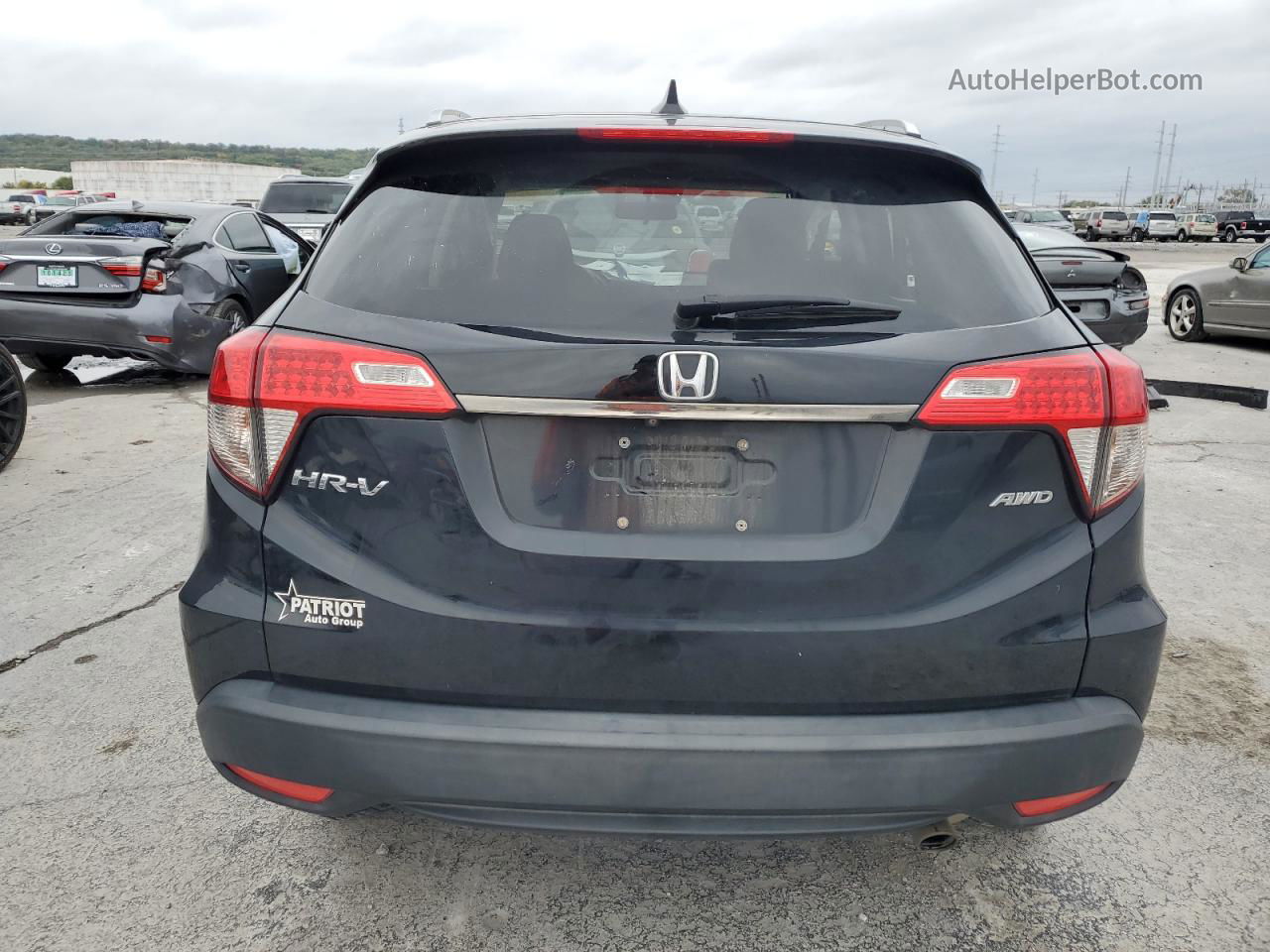 2019 Honda Hr-v Ex Black vin: 3CZRU6H51KM722814