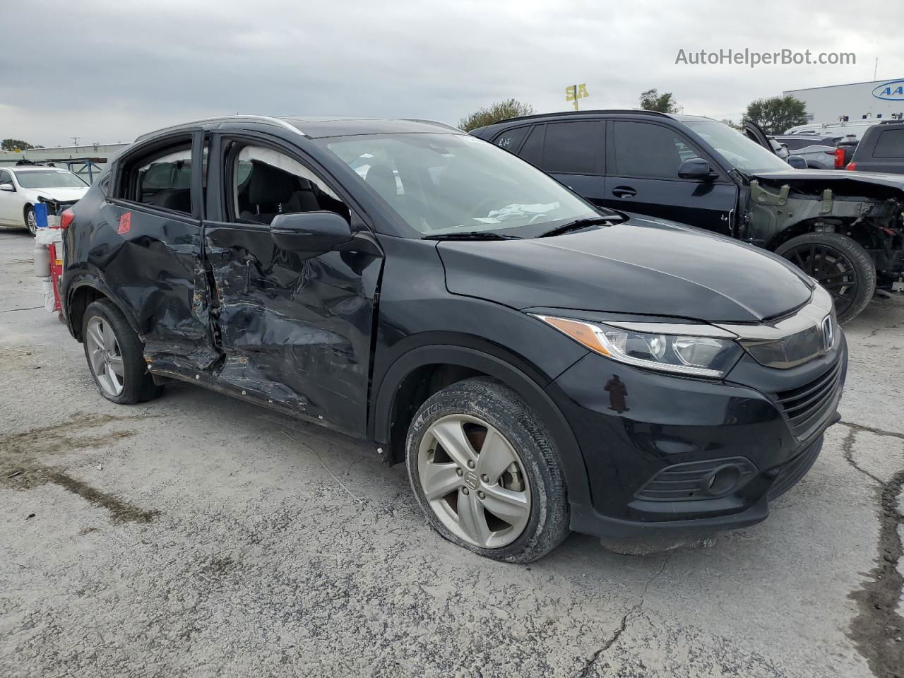 2019 Honda Hr-v Ex Black vin: 3CZRU6H51KM722814