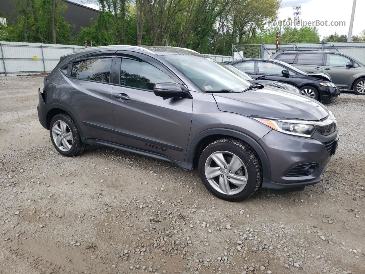 2019 Honda Hr-v Ex Charcoal vin: 3CZRU6H51KM730301