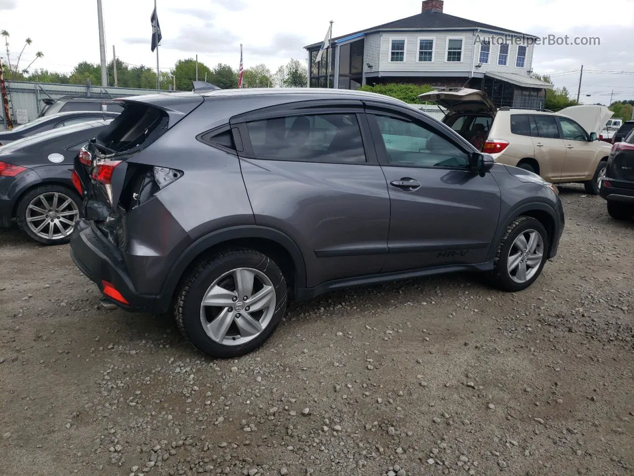 2019 Honda Hr-v Ex Charcoal vin: 3CZRU6H51KM730301