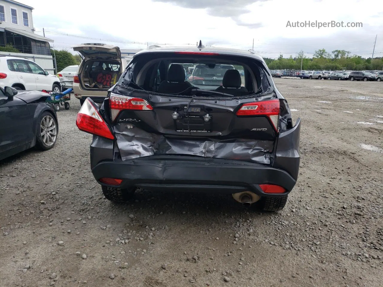 2019 Honda Hr-v Ex Charcoal vin: 3CZRU6H51KM730301