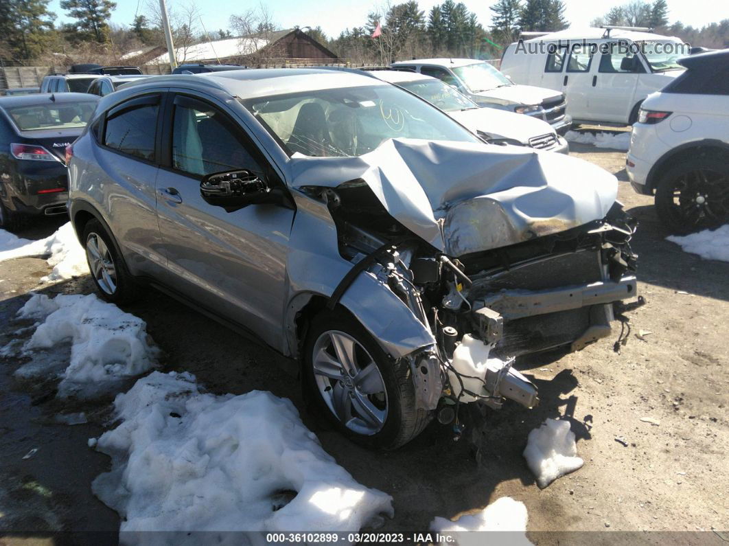 2019 Honda Hr-v Ex Gray vin: 3CZRU6H51KM735448