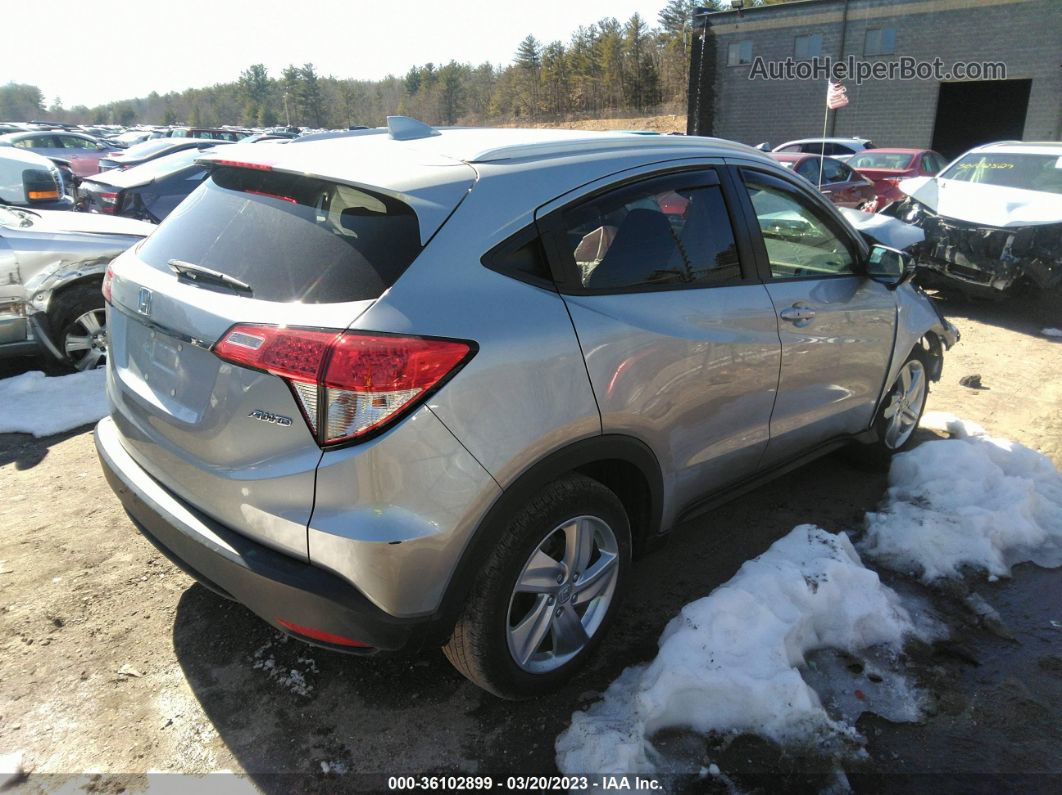 2019 Honda Hr-v Ex Gray vin: 3CZRU6H51KM735448