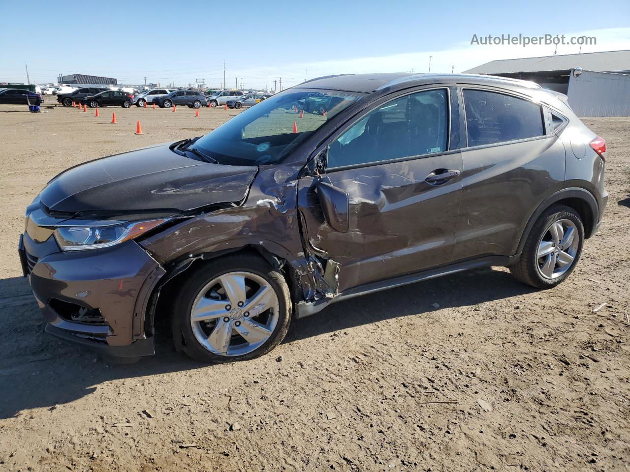 2019 Honda Hr-v Ex Purple vin: 3CZRU6H51KM738513