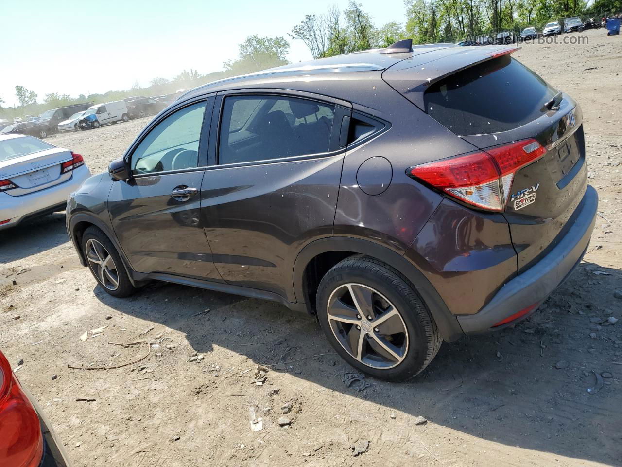 2021 Honda Hr-v Ex Purple vin: 3CZRU6H51MM705322