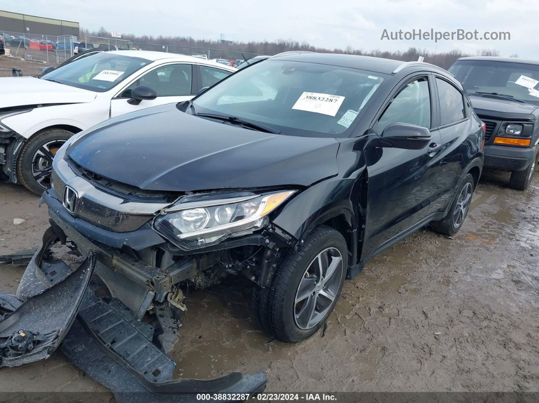 2021 Honda Hr-v Awd Ex Black vin: 3CZRU6H51MM723982