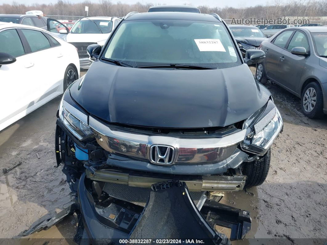 2021 Honda Hr-v Awd Ex Черный vin: 3CZRU6H51MM723982