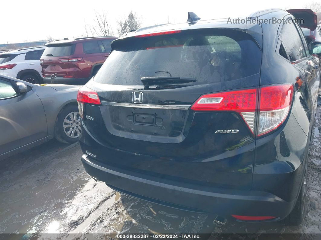 2021 Honda Hr-v Awd Ex Черный vin: 3CZRU6H51MM723982