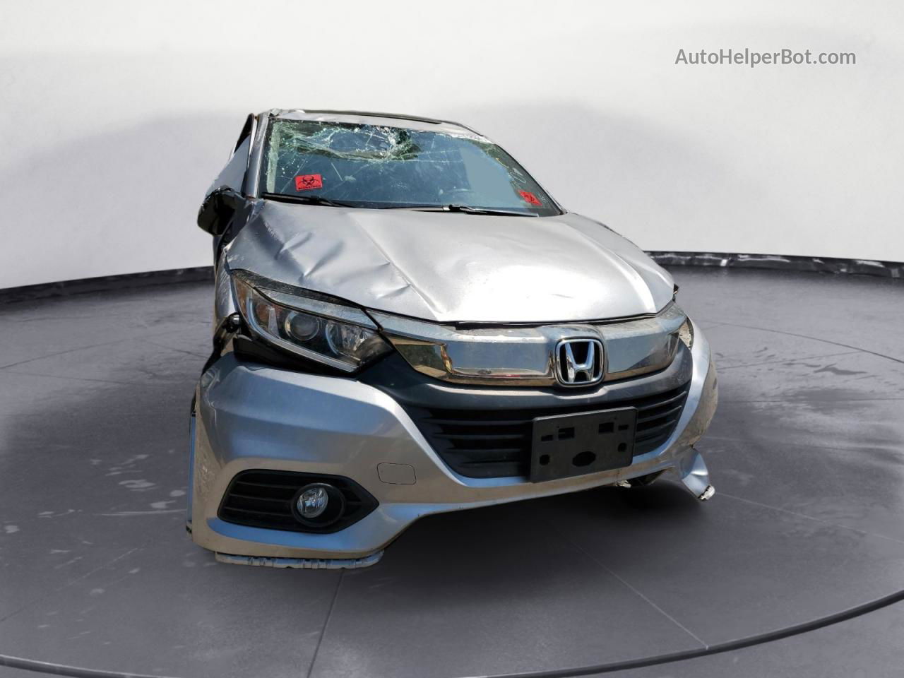 2021 Honda Hr-v Ex Серебряный vin: 3CZRU6H51MM748669