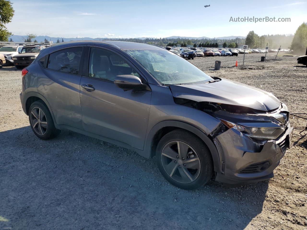 2021 Honda Hr-v Ex Charcoal vin: 3CZRU6H51MM749305