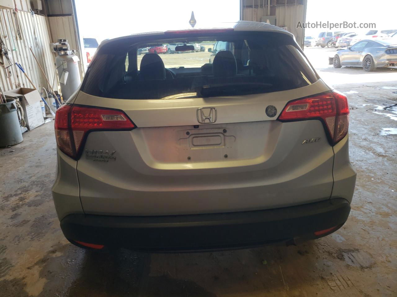 2016 Honda Hr-v Ex Silver vin: 3CZRU6H52GM754307