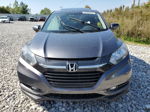 2016 Honda Hr-v Ex Gray vin: 3CZRU6H52GM757594