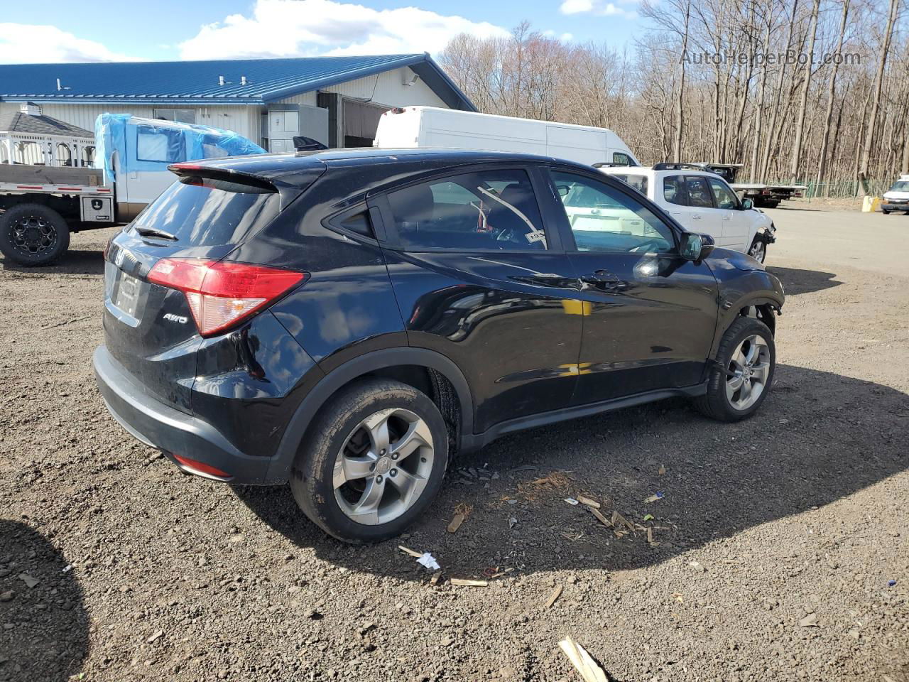 2017 Honda Hr-v Ex Black vin: 3CZRU6H52HM715007