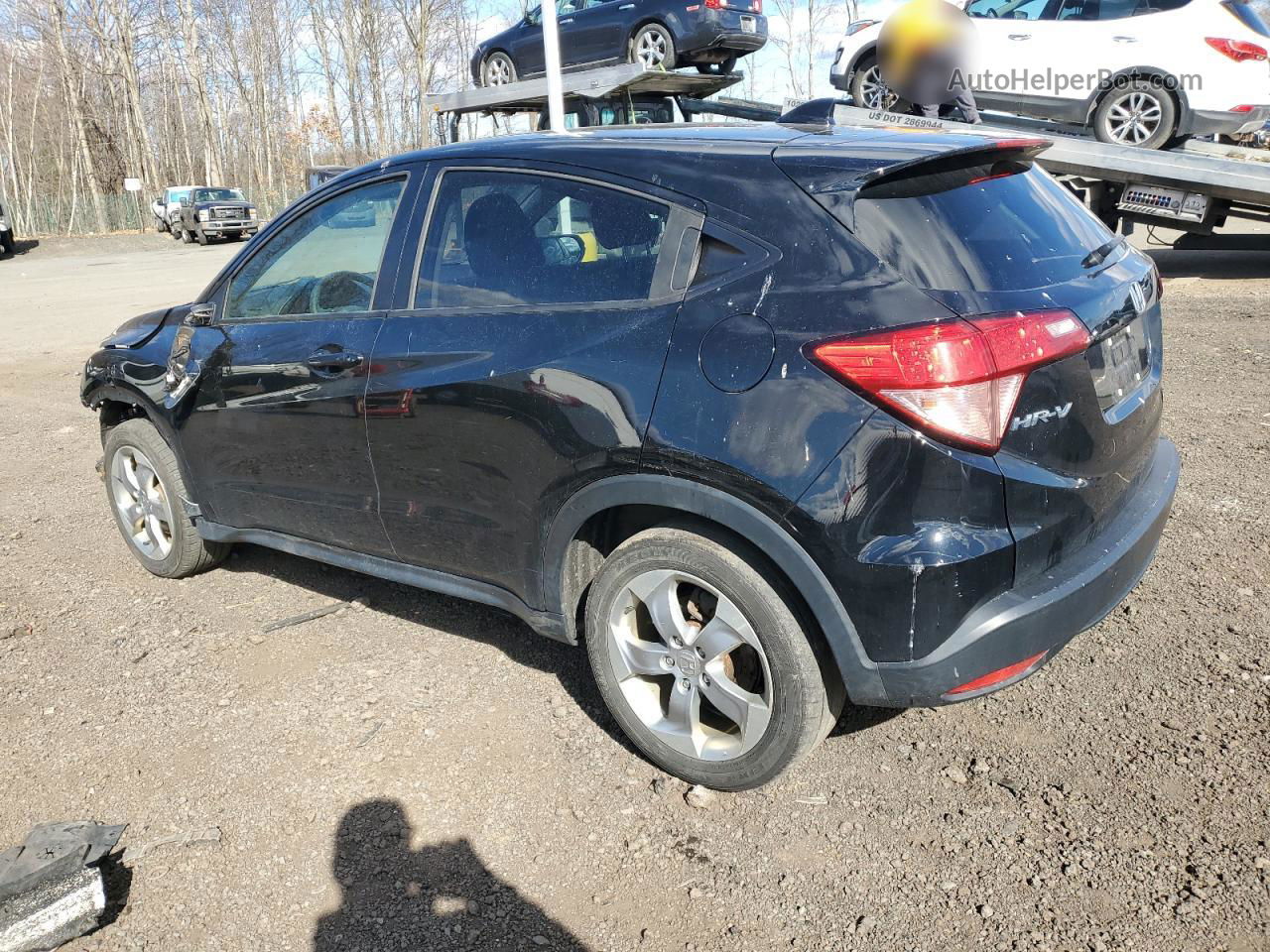 2017 Honda Hr-v Ex Black vin: 3CZRU6H52HM715007